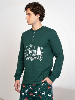 Комплект муж.арт.1211-6,зелено-красный