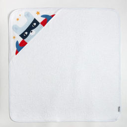 Полотенце детское Крошка Я Super hero, 75х75 см, 100% хлопок. 340г/м2  фото 3