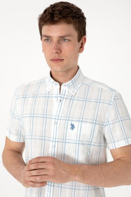Erkek _ndigo K_sa Kollu G_mlek Sepette S_rpriz _ndirim - U.s. polo assn фото 2