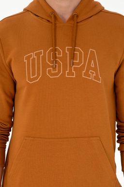 Мужской базовый свитшот кокосового цвета - U.s. polo assn фото 6