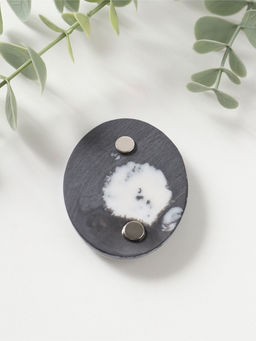 Магнит "У чума" (барельеф), 6,5см