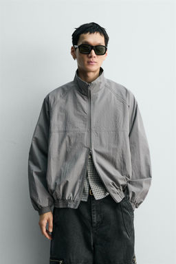 CHALECO RELAXED FIT ESTRUCTURA / crudo/kaki - Zara фото 2