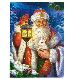 Пазл фигурный Волшебство Нового года - Лесная мастерская фото 5