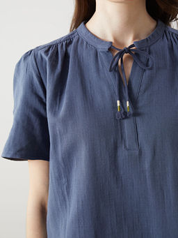 Ba?lamal? Yaka Kad?n Bluz