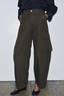 ZW COLLECTION CARGO TROUSERS - Zara фото 2