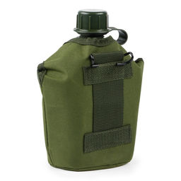 Фляжка армейская походная Adventure, 1 л, для воды, с котелком, пластиковая, зелёная - Simaland фото 3