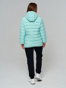 T3323-5 Пуховик стеганый женский