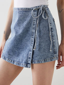 Standart Fit Kad?n Jean ?ort Etek