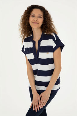 U. S. Polo Assn / Женская белая футболка - U.s. polo assn фото 3