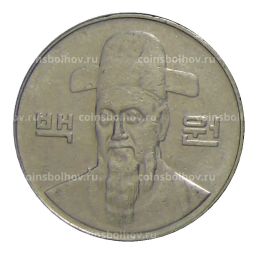 100 вон 2002 года Южная Корея