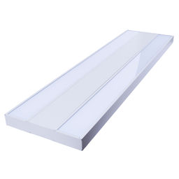 ULO-K16B 2x22W/4000K/L100 5W/RGB IP44 LIGHT GREY Светильник линейный светодиодный подвесной с фоновой подсветкой. Белый свет (4000К). Алюминий. Цвет светло-серый. TM Uniel