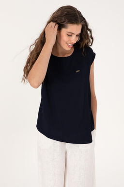 Kad_n Lacivert Ti__rt Sepette S_rpriz _ndirim - U.s. polo assn фото 3