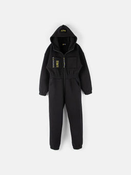 Комбинезон с нагрудными карманами Уголь 7+