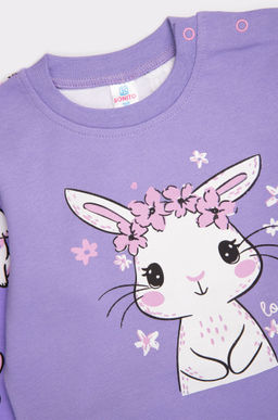 Хлопковая пижама для девочки Bonito  фото 2