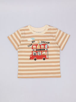 CRB wear / CSBB 64044-31-436 Футболка для мальчика,бежевый/Ex.Cherubino