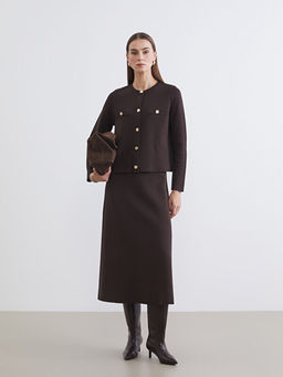 Bisiklet Yaka Kad?n Triko H?rka