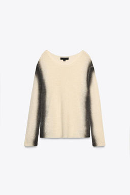 FADE PRINT KNIT SWEATER - Zara фото 6