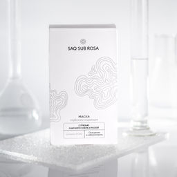 Маска для лица Saq Sub Rosa глубокоочищающая, саше, 10х25 мл