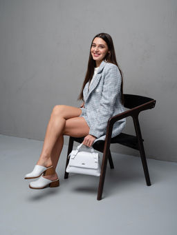 Сабо 5132.23663br.Белый+коричневый