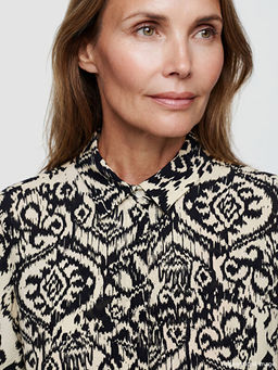 Desenli Kad?n G?mlek Tunik