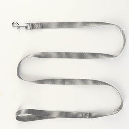 Комплект амуниции с мягкой шлейкой, XL, поводок 120 х 1,5 см, ОШ 38-52 см, ОГ 42-60 см, серый 7119 - Пижон фото 6