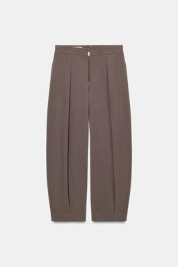 CARROT TROUSERS WITH ZIP - Zara фото 5