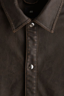 Sobrecamisa revestida Regular Fit - H&m фото 5