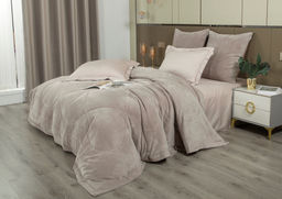 Lindor Fluffy (серый беж) Egyptian Cotton комплект