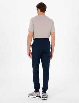 Спортивные штаны Slim Fit темно-синие