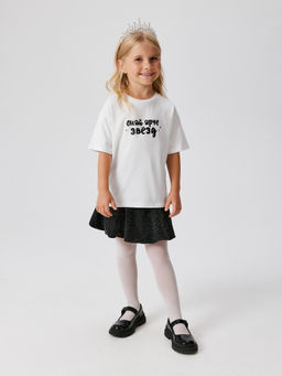 ACOOLA / Футболка детская для девочек Bagdad белый  фото 5