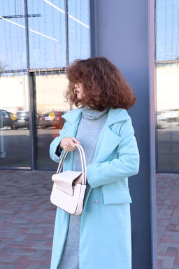 Martichelli Куртка удлинённая в цвете Tiffany  фото 8