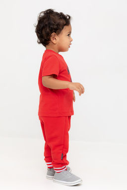 Crockid _ КР 400809/красный к548 брюки д/мал яс  фото 4