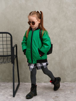 Бомбер демисезонный для девочки Френд - Yollochka фото 4