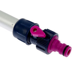 Щетка для мытья CityUp CU-613, телескопическая, 100-172 см, водосгон, с краном, усиленная