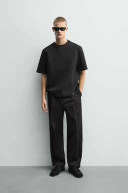 SUDADERA RELAXED FIT T?CNICA / Negro