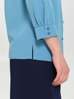 Блузка с оригинальным кроем рукава - Priz фото 19