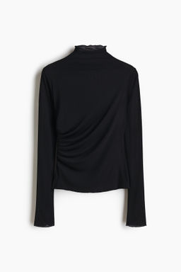 Top en punto transparente
