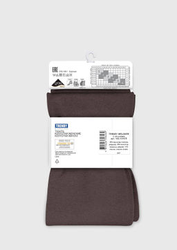 Колготки теплые CONTE Плотные меланжевые колготки TRENDY MELANGE chocolate - Conte elegant фото 7
