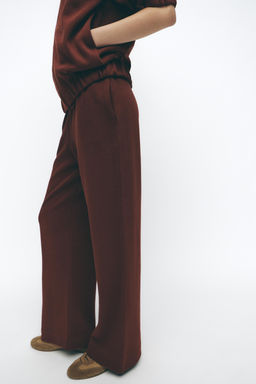SOFT STRAIGHT-LEG TROUSERS - Zara фото 4