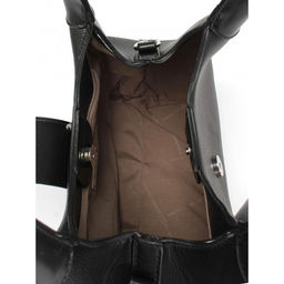 Сумка женская искусственная кожа DJ-7058-2-BLACK, 1отд, плечевой ремень, черный SALE 261454 - Adelia фото 3