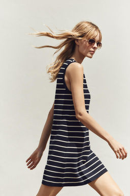 STRIPED KNIT MINI DRESS - Zara фото 3