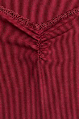 Top de canale con ribete de encaje - H&m фото 5