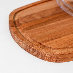 Хлебница Rosemary, 27×18.5×10 см, пластик, деревянное дно