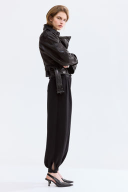 Pleated balloon trousers - H&m фото 2