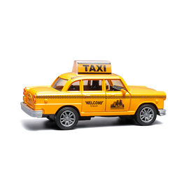 Такси инерционная машинка вид С die-cast , 1:32