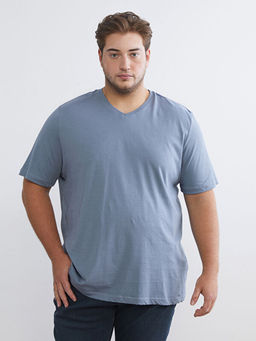 V Yaka K?sa Kollu Penye Erkek Ti??rt