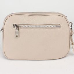 Сумка женская натуральная кожа GU 163-8380, 2отд, плечевой ремень, бежевый SALE 235983 - Adelia фото 2