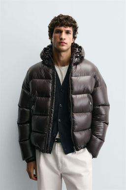 100% FEATHER WATER-REPELLENT DOWN JACKET - Zara фото 2