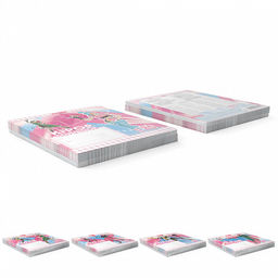 Цена за 10 шт. Тетрадь школьная ученическая ErichKrause K-POP, 24 листа, клетка (в плёнке по 10 шт.)_MIX-PACK  фото 9