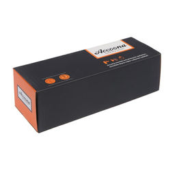 Смеситель для ванны Accoona A7182H, двухрычажный, желтый/хром